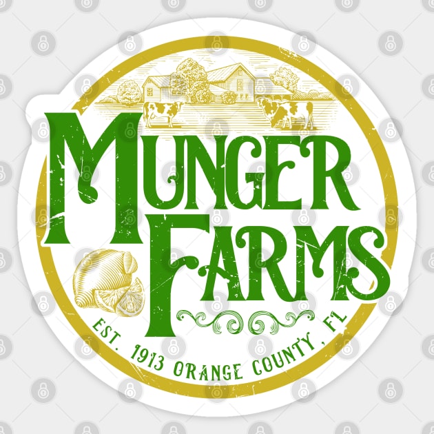 Munger Farms Sticker by PopCultureShirts